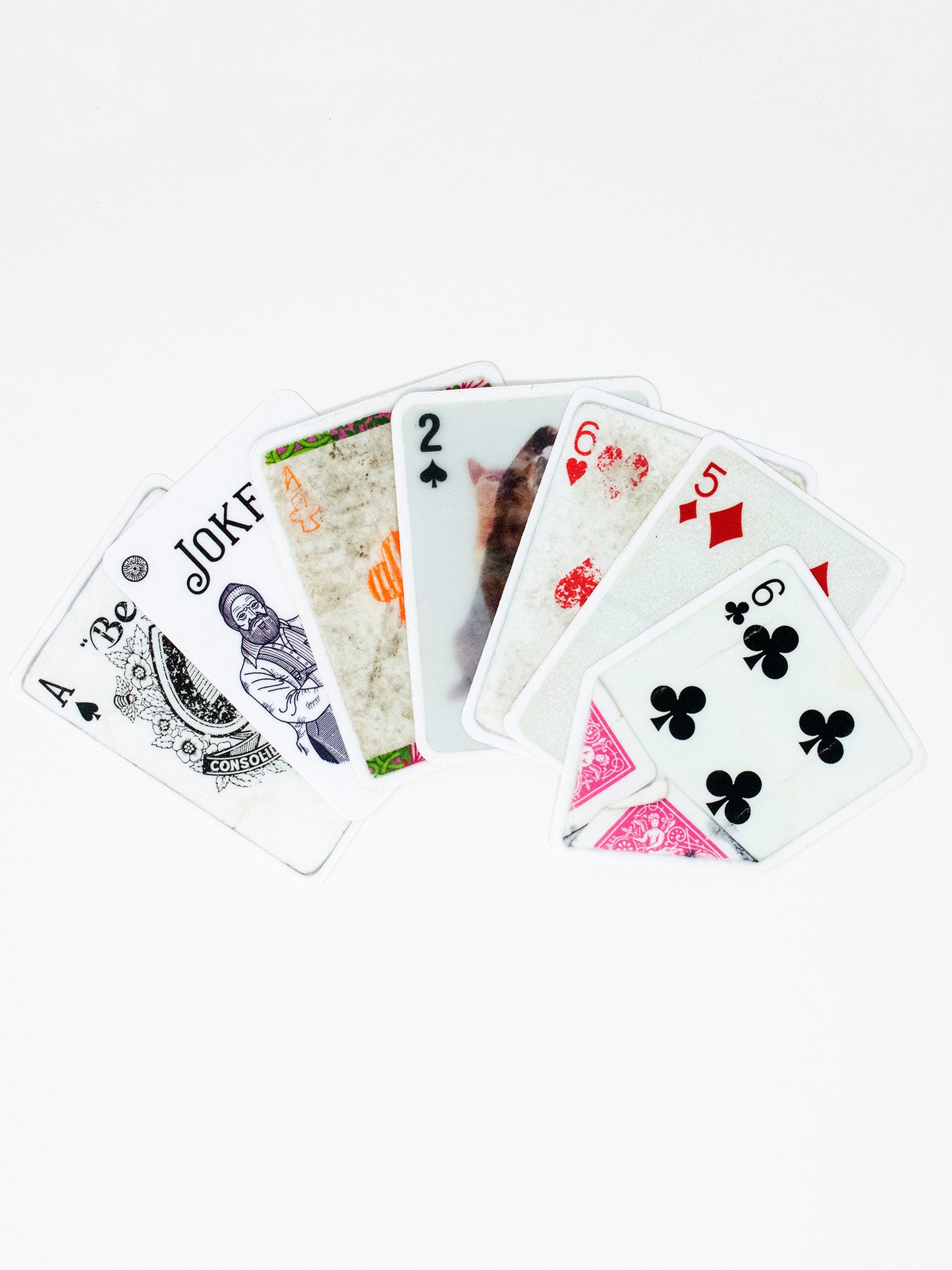 L.A. Deck / NYC Deck Playing Card Stickers
